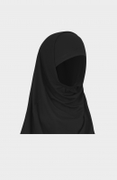 Hijab 2-delad