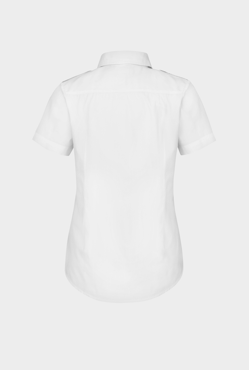 Ladies pilot shirt Sofia, short sleeve