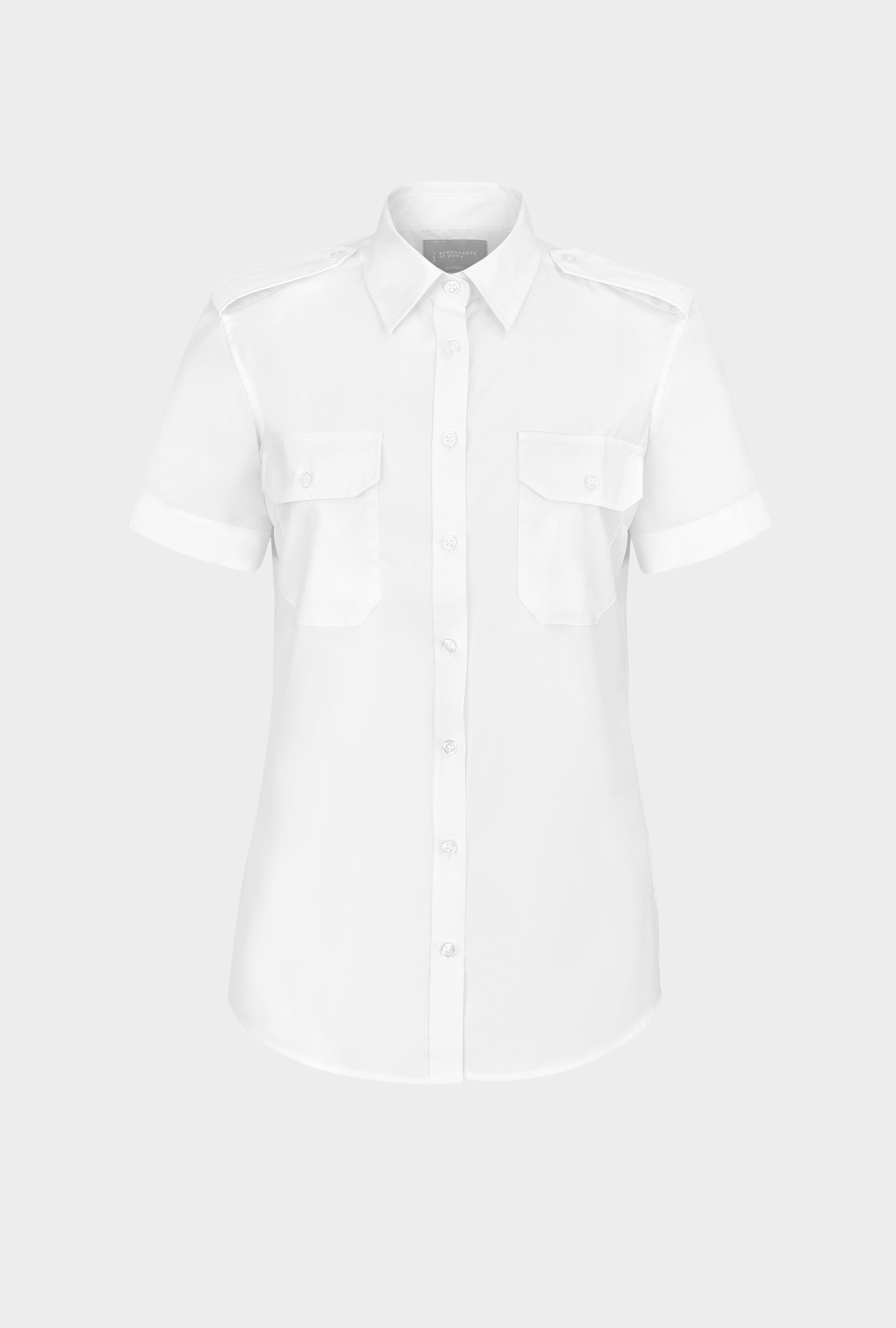 Ladies pilot shirt Frida, short sleeve