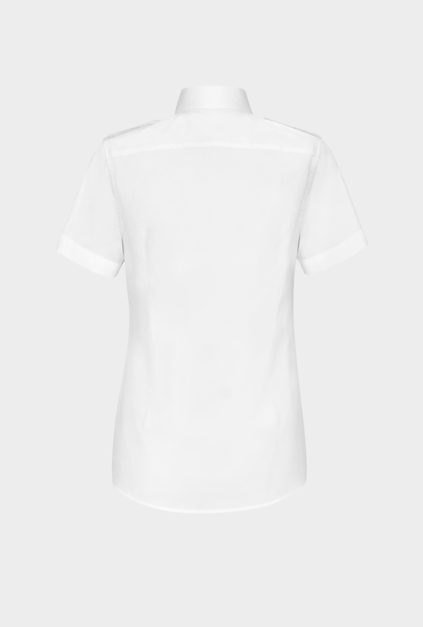 Ladies pilot shirt Frida, short sleeve