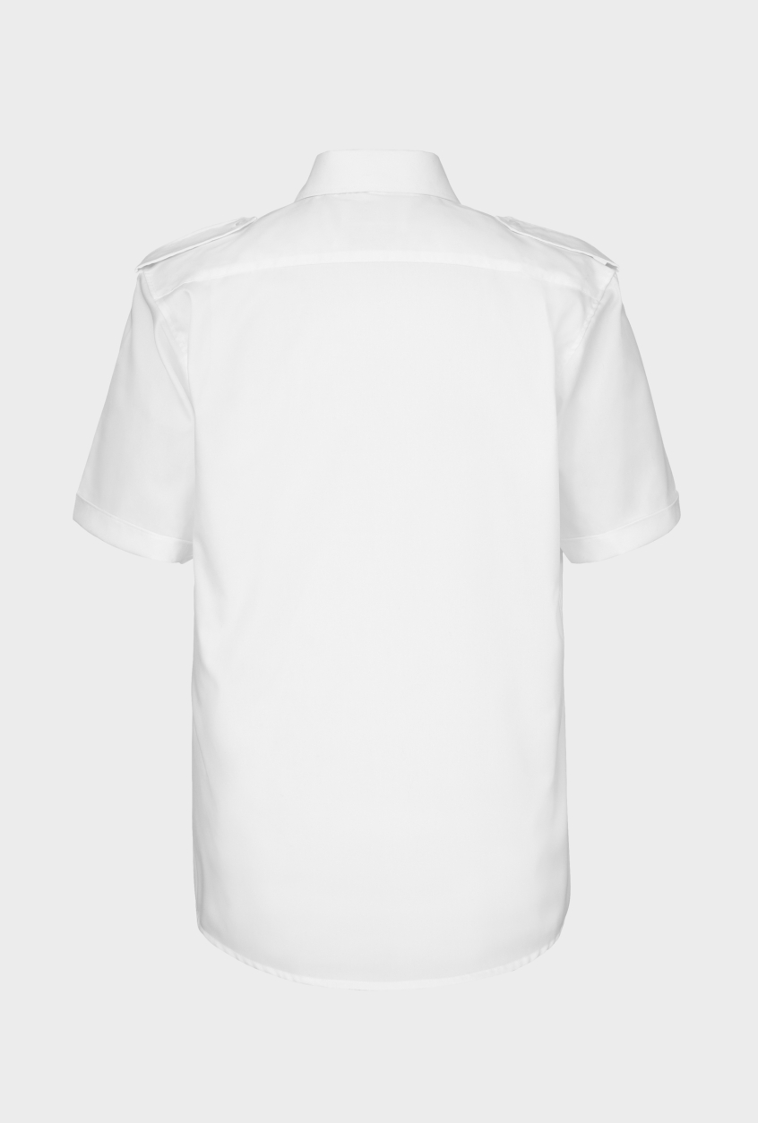 Men's pilot shirt Jens, short sleeve