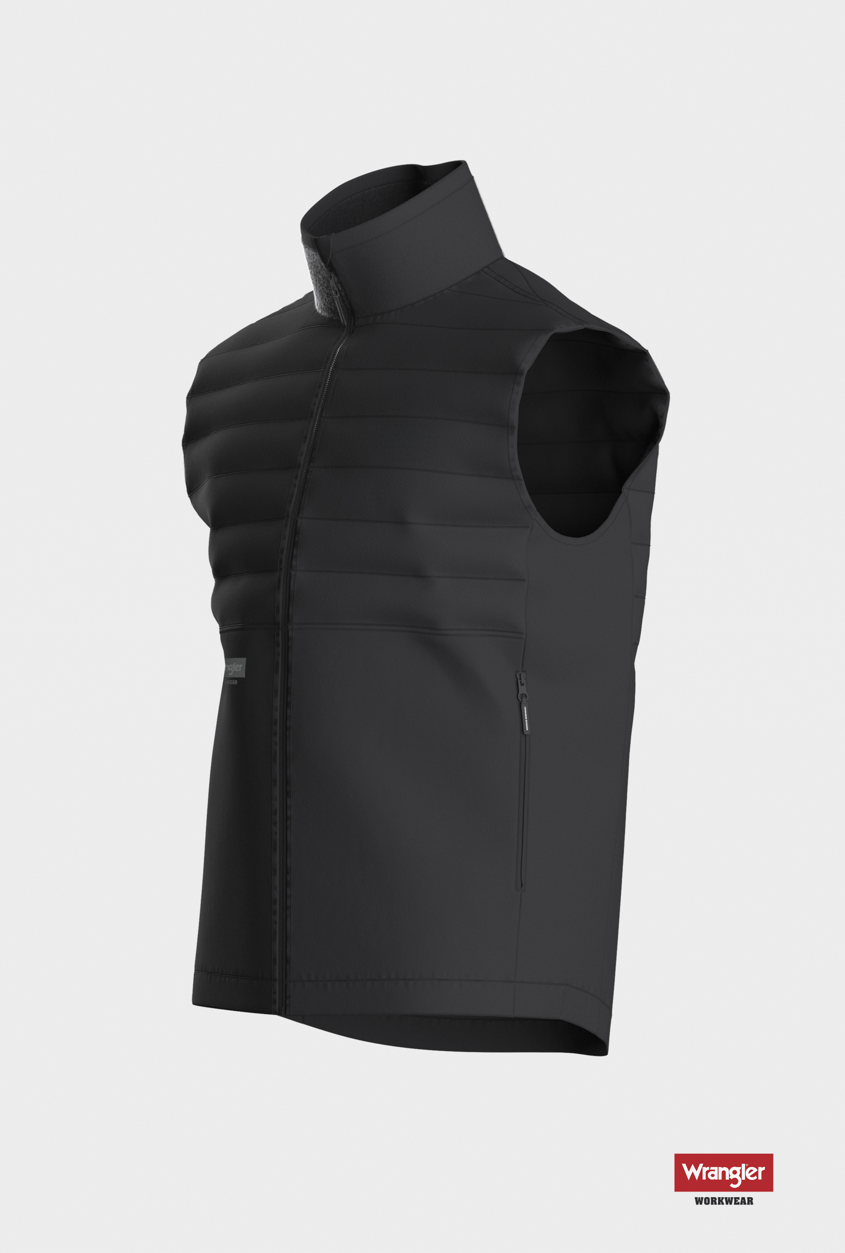 Men's Hybrid Softshell Vest Wrangler Workwear