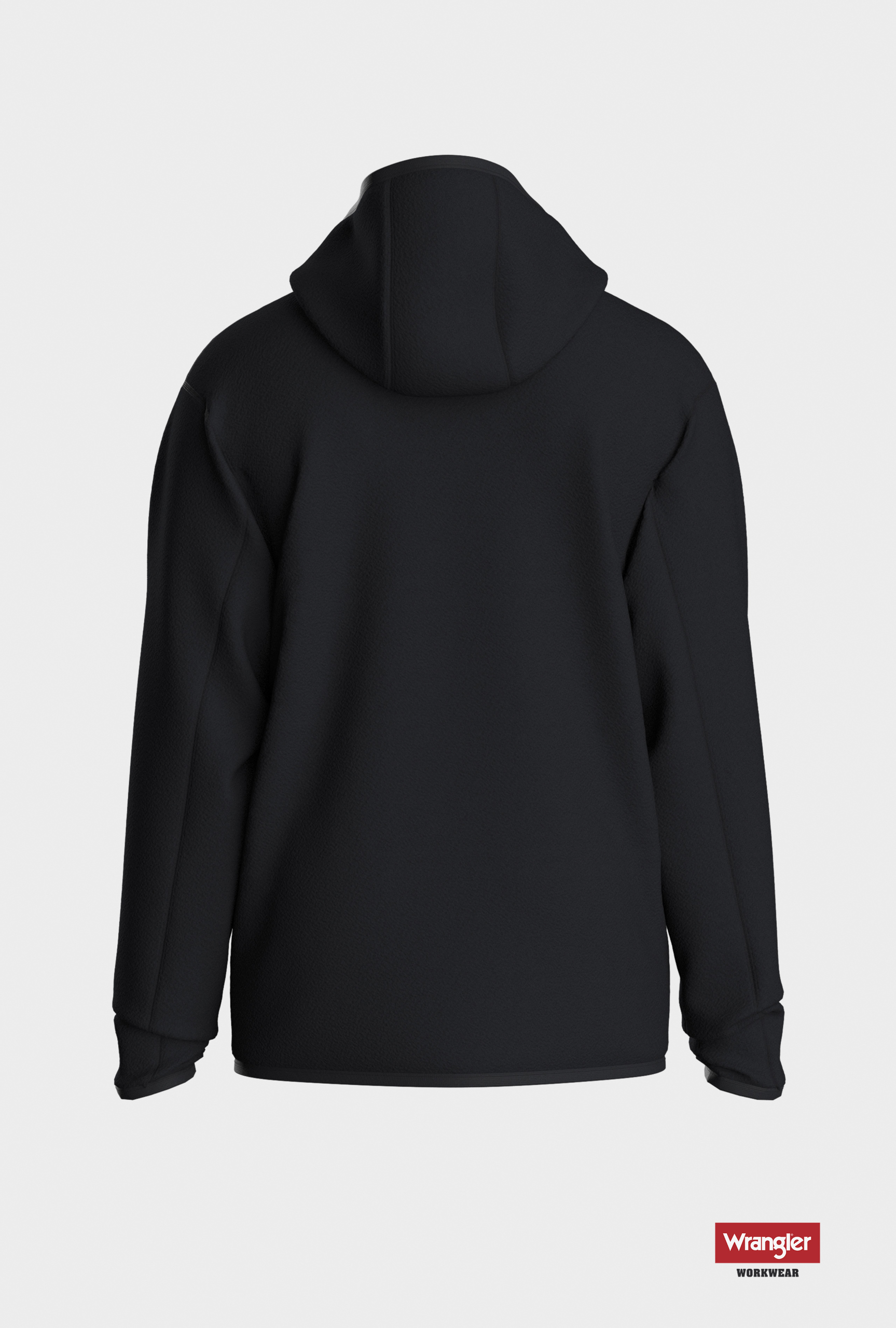 Fleecejacka med luva Herr Wrangler Workwear