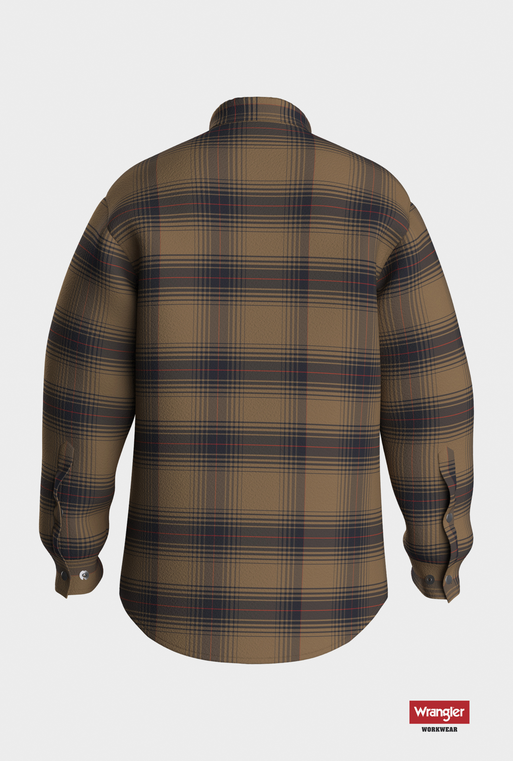 Men's Padded Shirt Jacket Wrangler Workwear