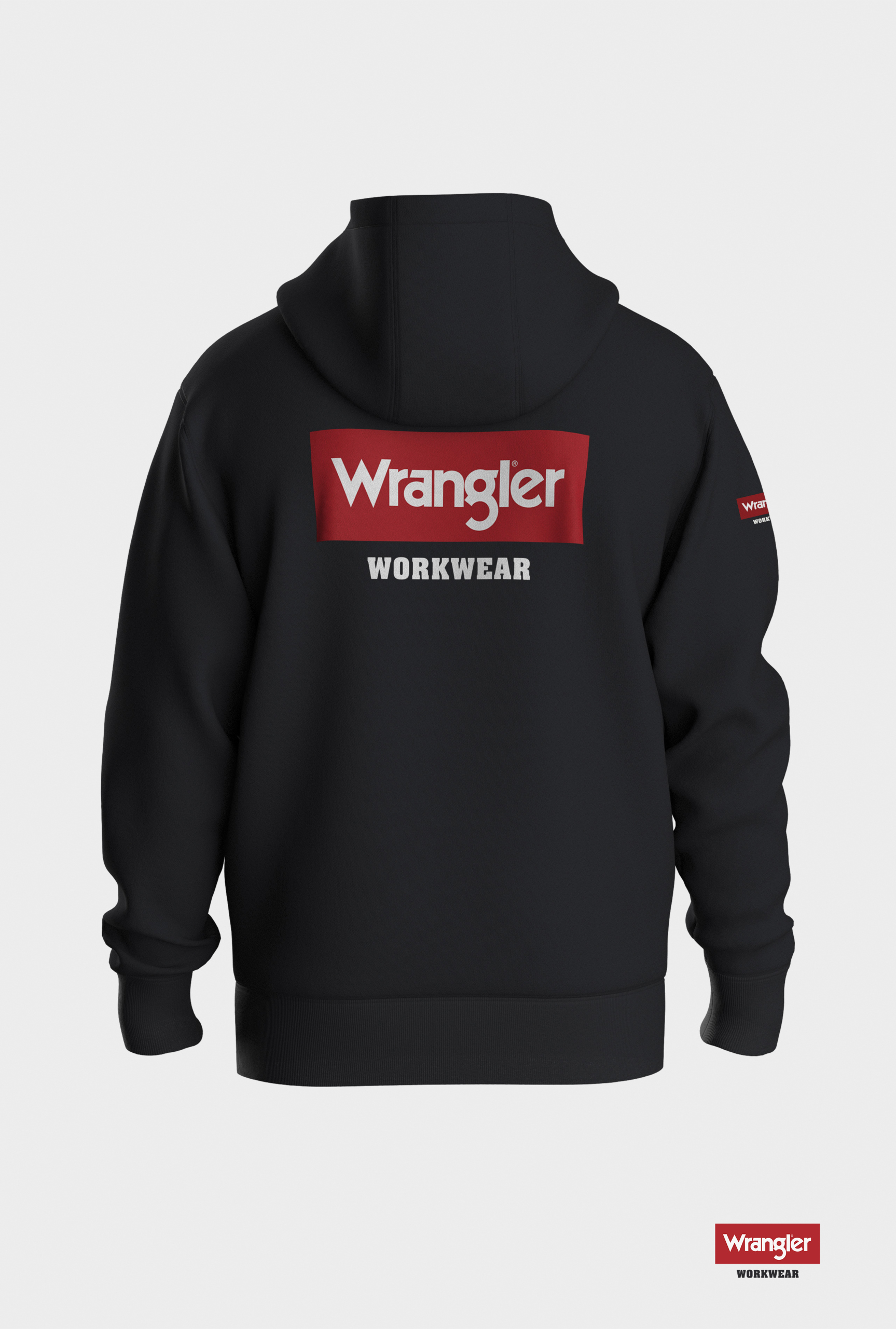 Sweatshirt med huva Classic Herr Wrangler Workwear