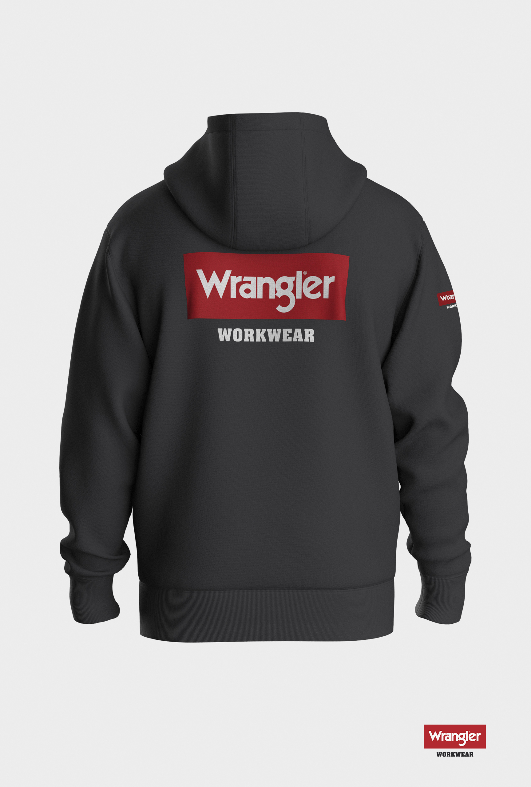Sweatshirt med huva Classic Herr Wrangler Workwear