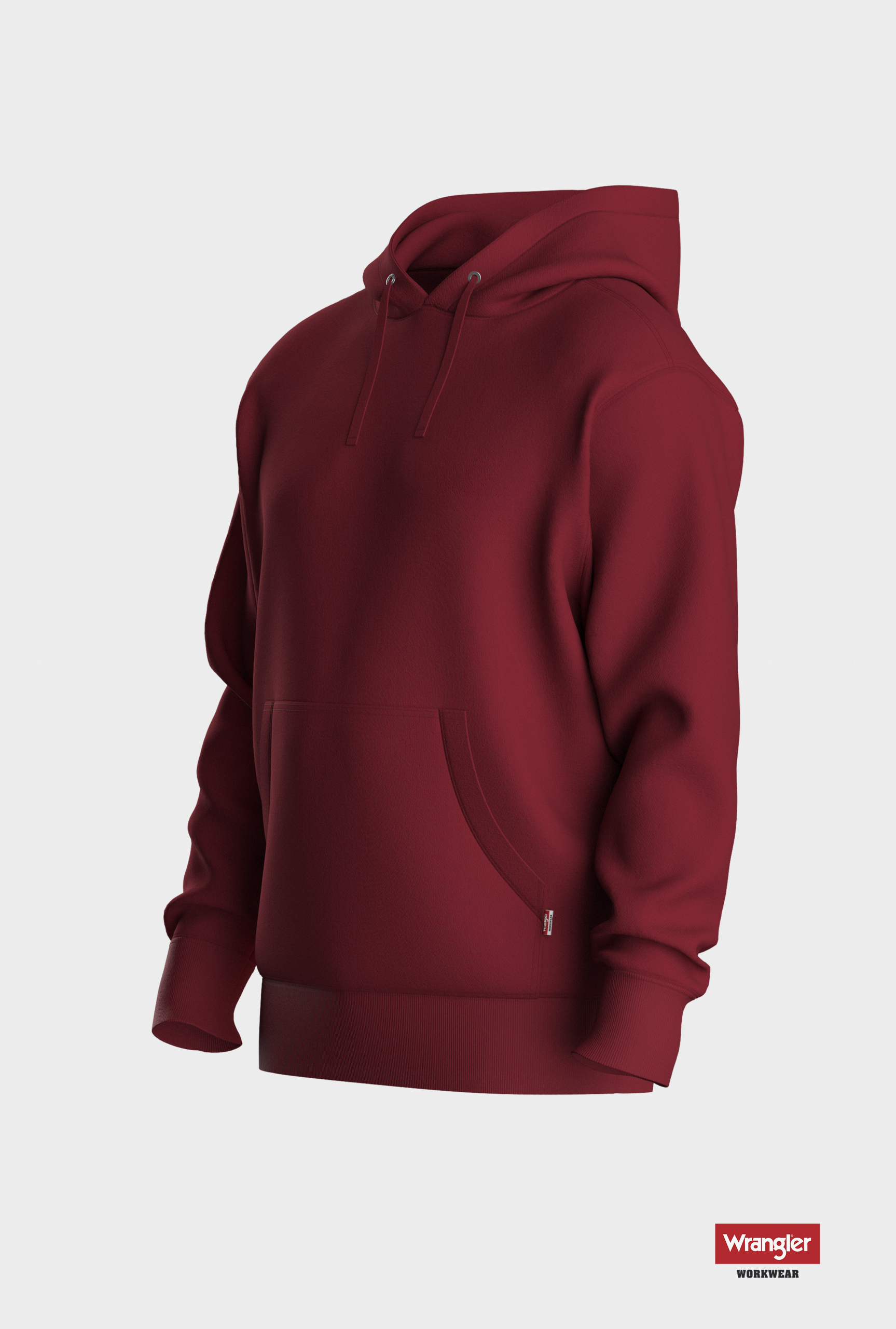 Sweatshirt med huva Classic Herr Wrangler Workwear