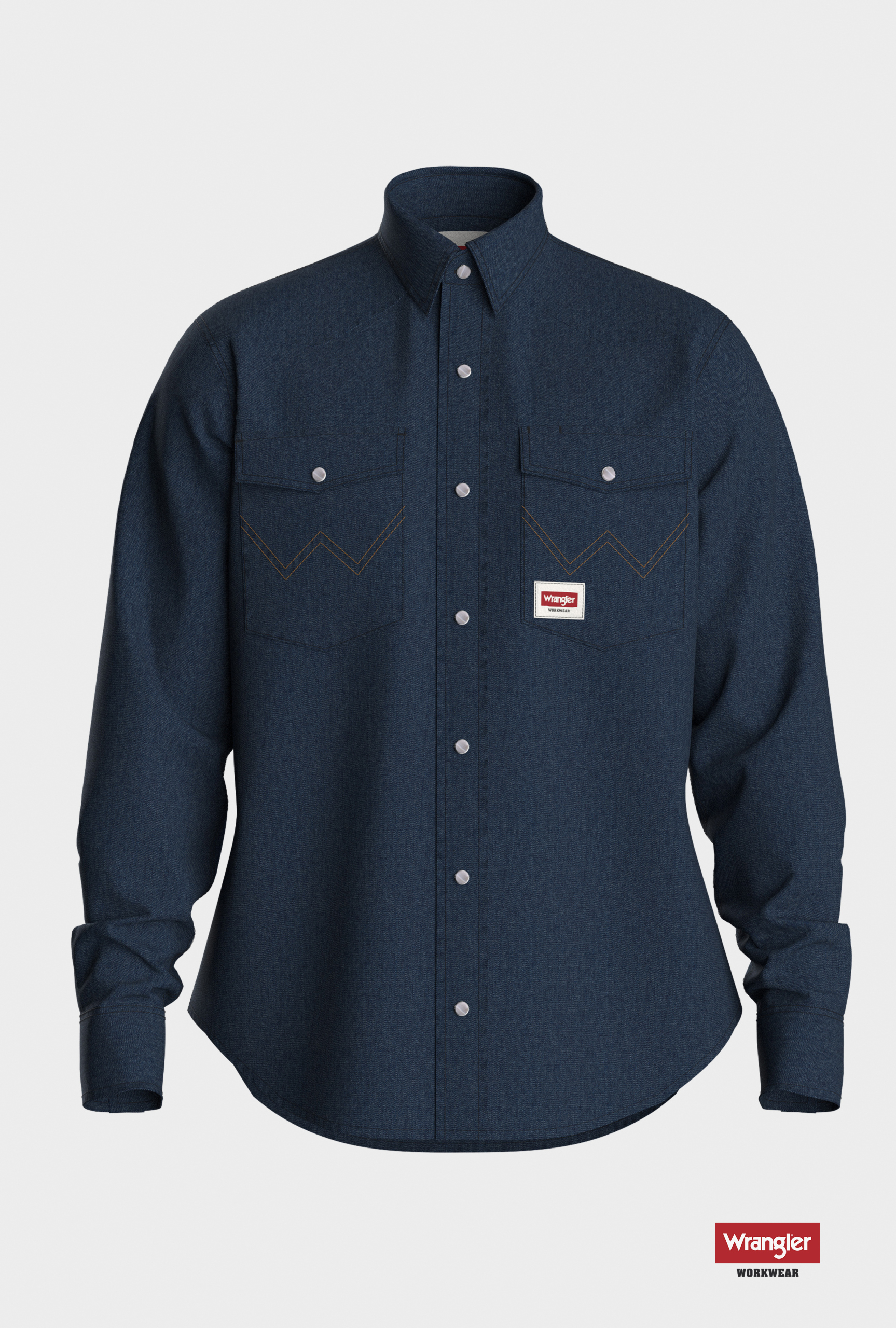 Men's Denim Shirt Wrangler Workwear