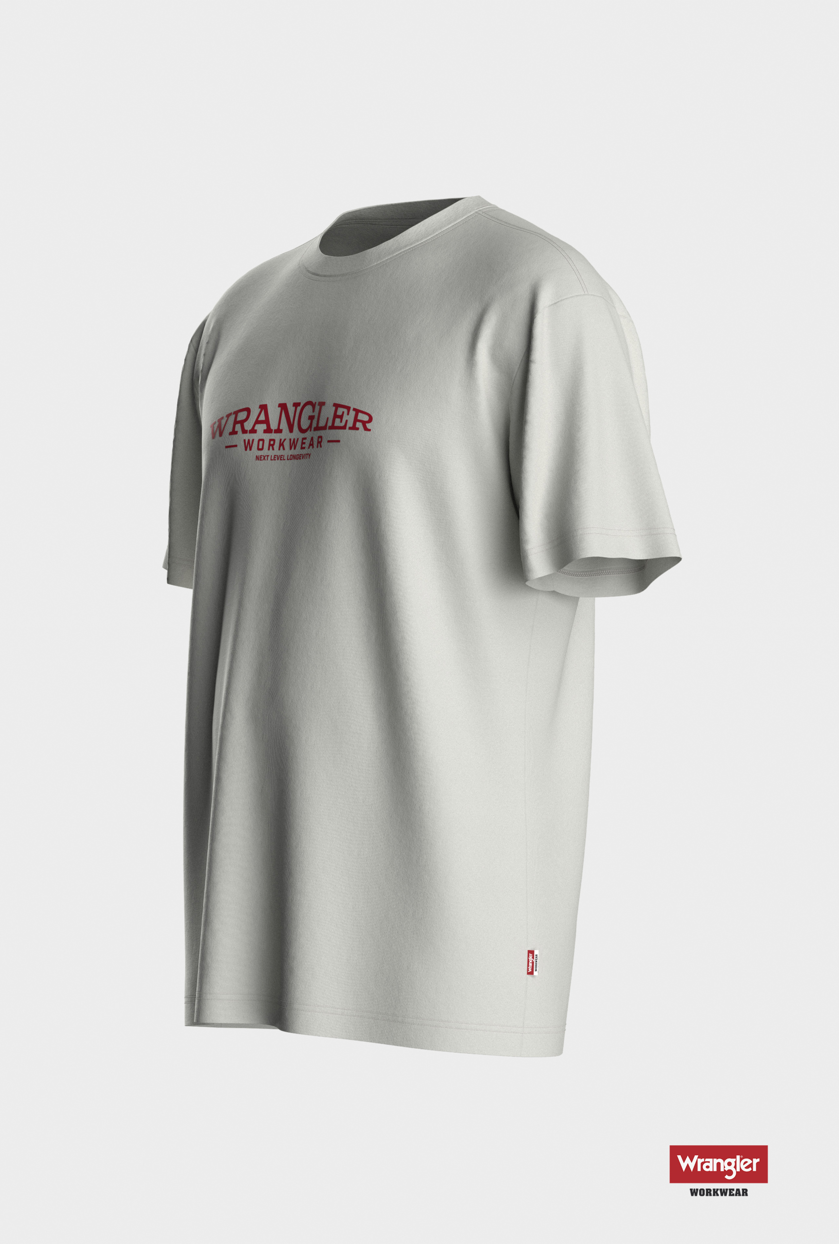 T-shirt Front Herr Wrangler Workwear