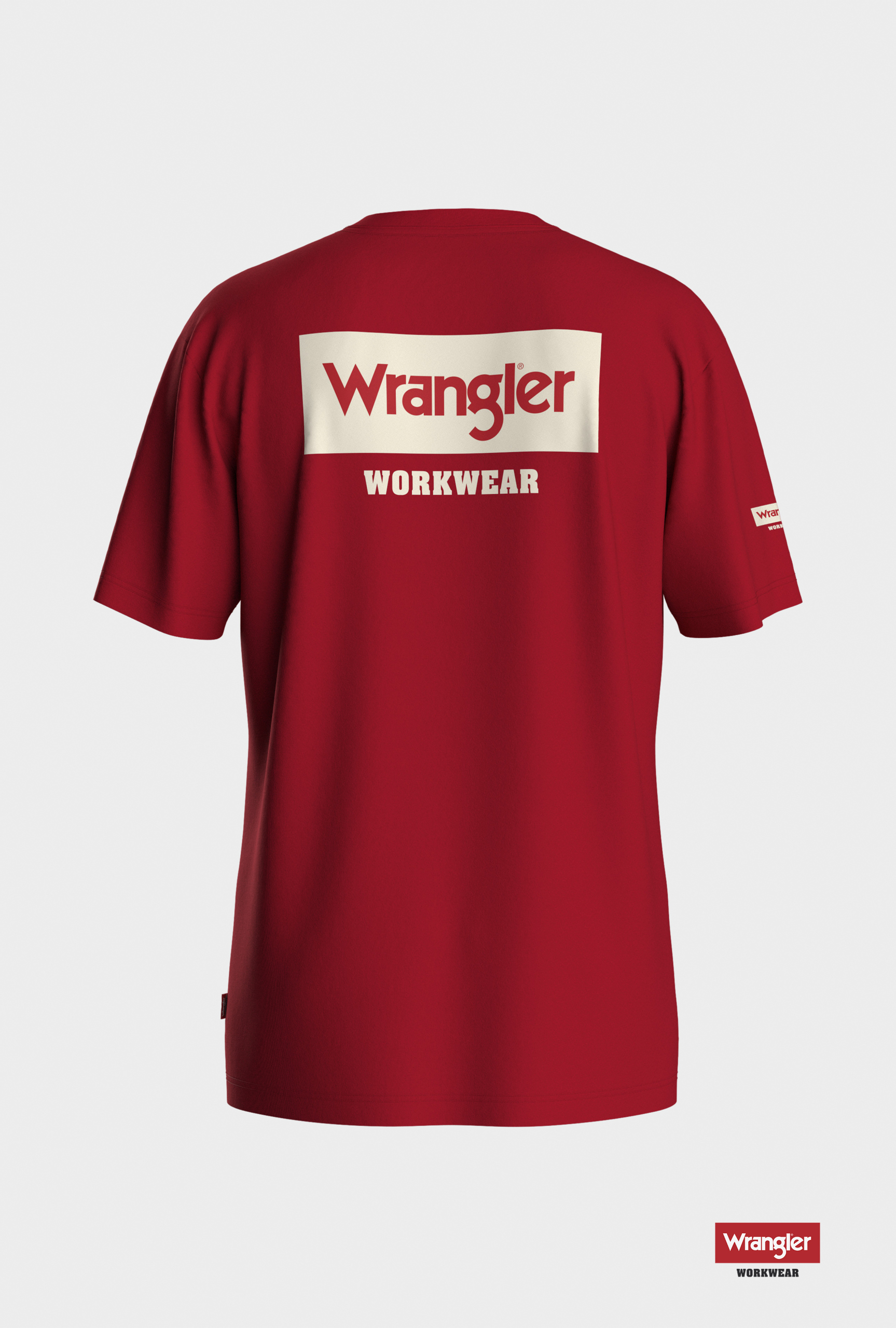 T-shirt Classic k.ärm Herr Wrangler Workwear