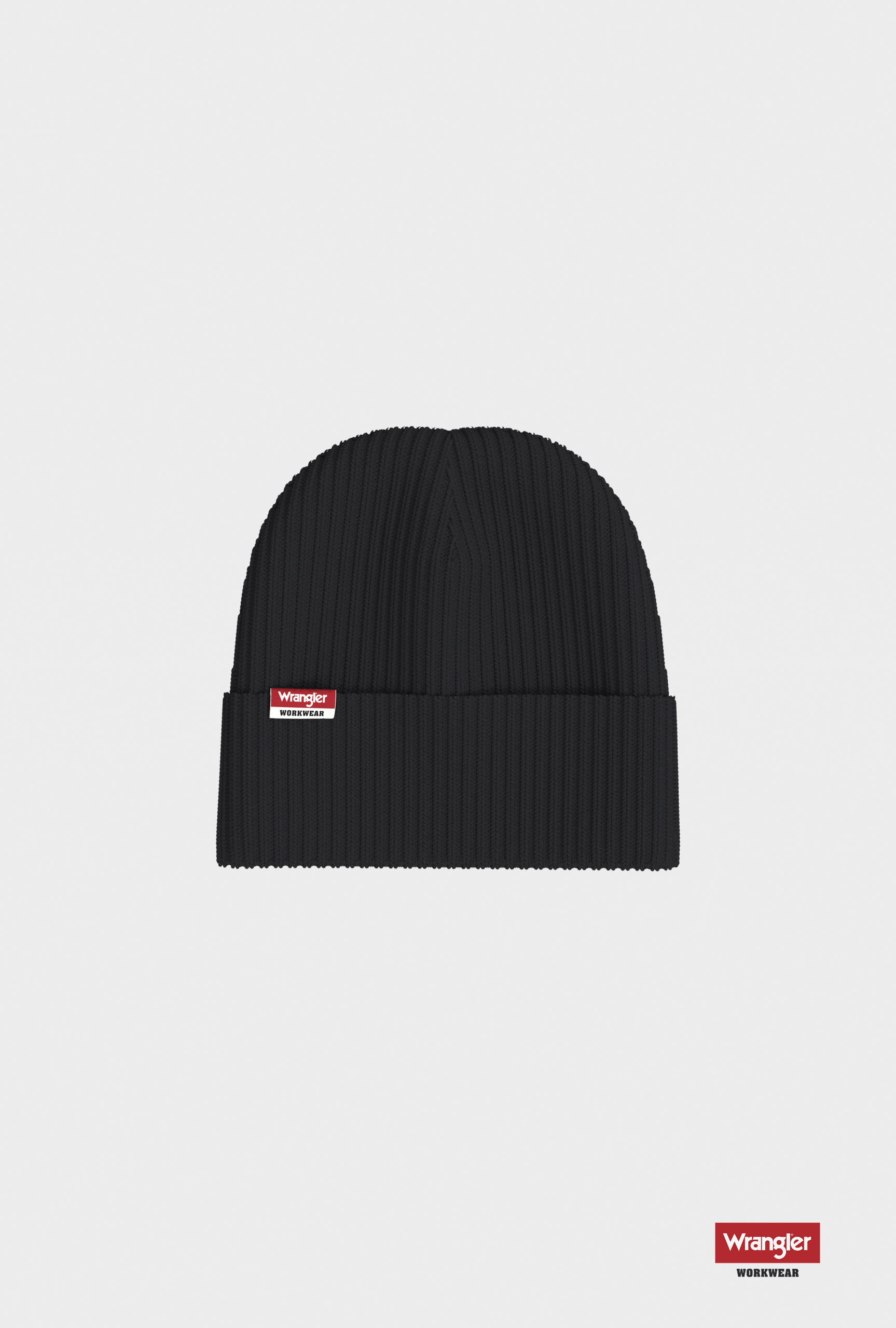Ribbed Knitted Beanie Wrangler Workwear
